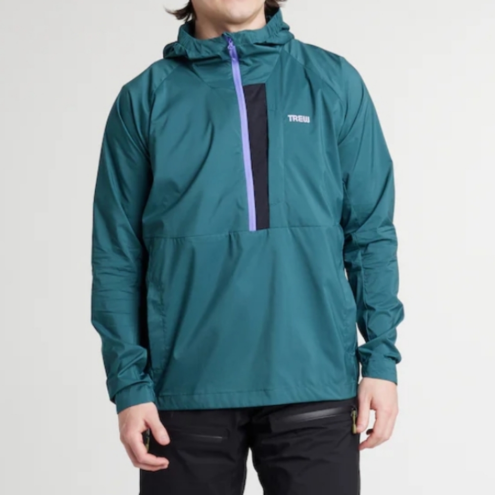 The Up Jack Trew Gear Purple GreenMens Ski Snow Jacket Size Hooded Shell Size M